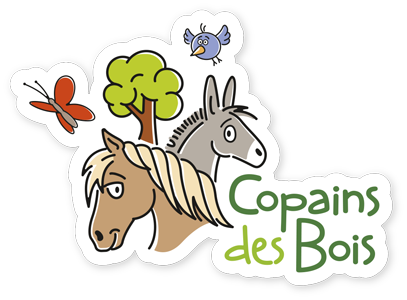 Logo copains des boiscontour blanc 300